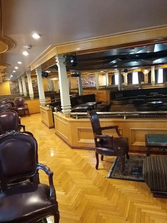 Lounge aboard the MS King Tut I Nile Cruise Nile cruise